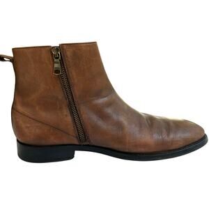 Banana Republic Italian Leather Chelsea Boots Men’s 9 Brown Side Zip